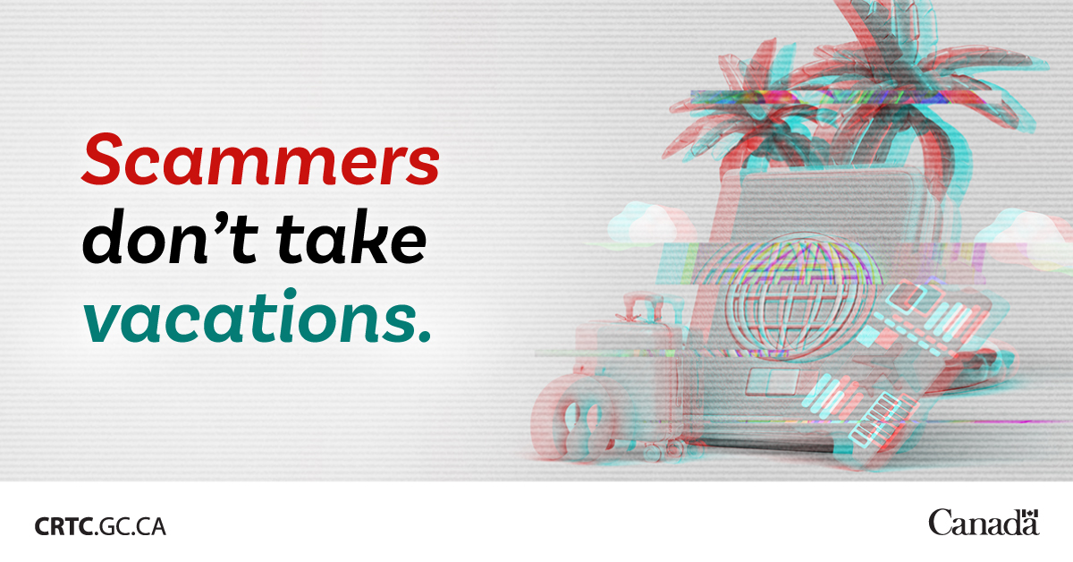 CRTCeng's tweet image. 📱✈️ Travel season is prime time for phone and digital scams.
Only trust official sources and never share personal info by text, email, or unknown calls.
🔗 ow.ly/J0Fw50We7NA