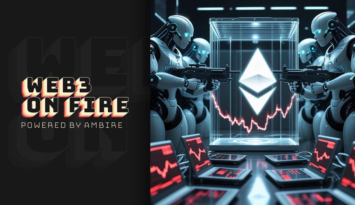 Web3 On Fire (@onfireweb3) on Twitter photo This week in Web3:
🔥 <a href="/ethereumfndn/">Ethereum Foundation</a> forks <a href="/AmbireWallet/">ambire.eth</a> for their new wallet project
🤖 MEV bots are holding scaling hostage
💀 <a href="/X/">X</a> nukes <a href="/pumpdotfun/">pump.fun</a> and other crypto accounts
Get all the details and more in our latest newsletter 👇
web3onfire.com/p/mev-bots-hol… This week in Web3:
🔥 <a href="/ethereumfndn/">Ethereum Foundation</a> forks <a href="/AmbireWallet/">ambire.eth</a> for their new wallet project
🤖 MEV bots are holding scaling hostage
💀 <a href="/X/">X</a> nukes <a href="/pumpdotfun/">pump.fun</a> and other crypto accounts
Get all the details and more in our latest newsletter 👇
web3onfire.com/p/mev-bots-hol…