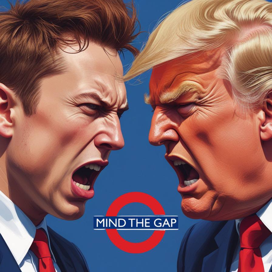 MIND THE GAP tweet media