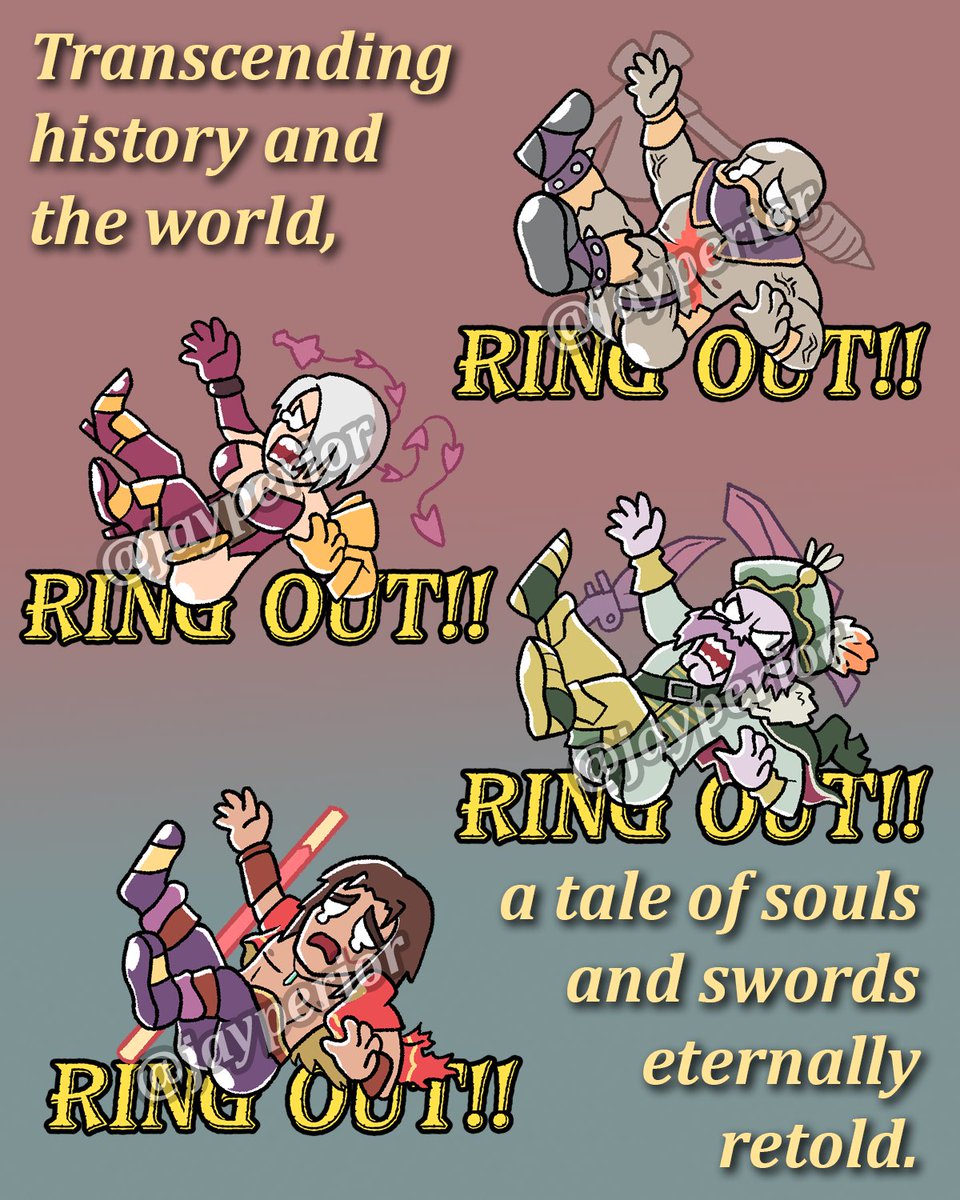 A sneak peek at my Soul Calibur Stickers~ Not sure if I'll do the entire cast, but definitely starting with SC2!