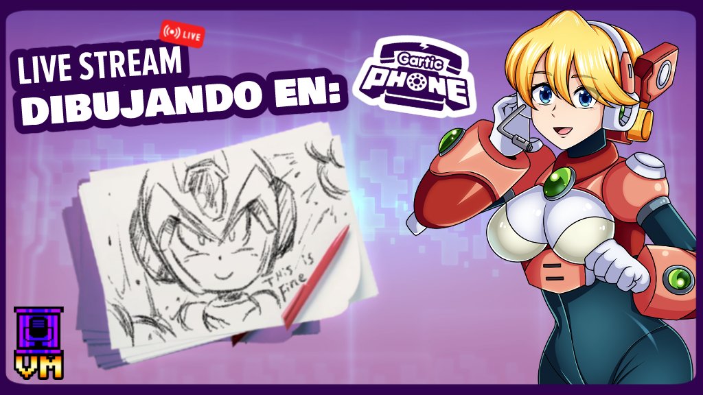 LegacyVm14317's tweet image. Let everyone be invited to participate in the stream tonight playing Gartic Phone and having a good time with the team of artists and voice actors! We started the stream tonight at 7 pm Mexico Time! We look forward to you!