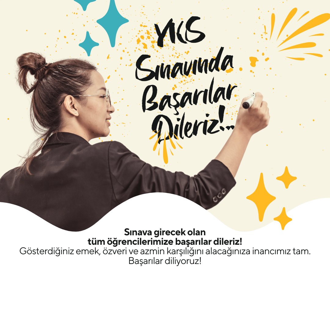📚 Yarın milyonlarca gencimizin heyecanla beklediği #YKS sınavı var.
Emeklerinizin karşılığını almanız dileğiyle, hepinize gönülden başarılar diliyoruz!
Unutmayın, sınav sadece bir adım… Sizler her halinizle değerlisiniz. 🍀✨

#YKS2025 #BaşarılarDileriz #YKSMaratonu