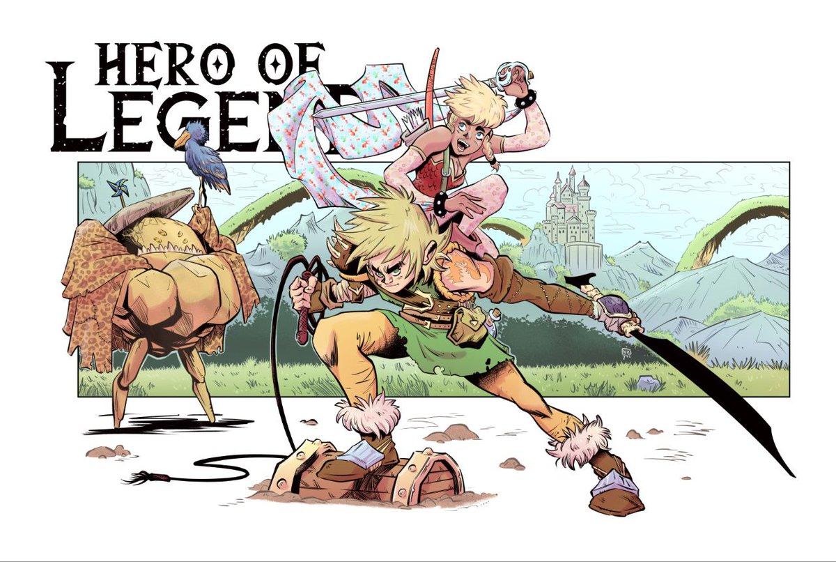 Ielapi Niccolò (@nie_ielapi) on Twitter photo New illustration for all our backers 💚
Just one more week to get your copy of Hero of Legend chapter 4 on Kickstarter.
You can find our Legend of Zelda inspired comic book series on webtoon too.
<a href="/reed_hb/">Reed Hinckley-Barnes</a>
#herooflegend #indiecomics #kickstarter #fantasy #legendofzelda #zelda New illustration for all our backers 💚
Just one more week to get your copy of Hero of Legend chapter 4 on Kickstarter.
You can find our Legend of Zelda inspired comic book series on webtoon too.
<a href="/reed_hb/">Reed Hinckley-Barnes</a>
#herooflegend #indiecomics #kickstarter #fantasy #legendofzelda #zelda