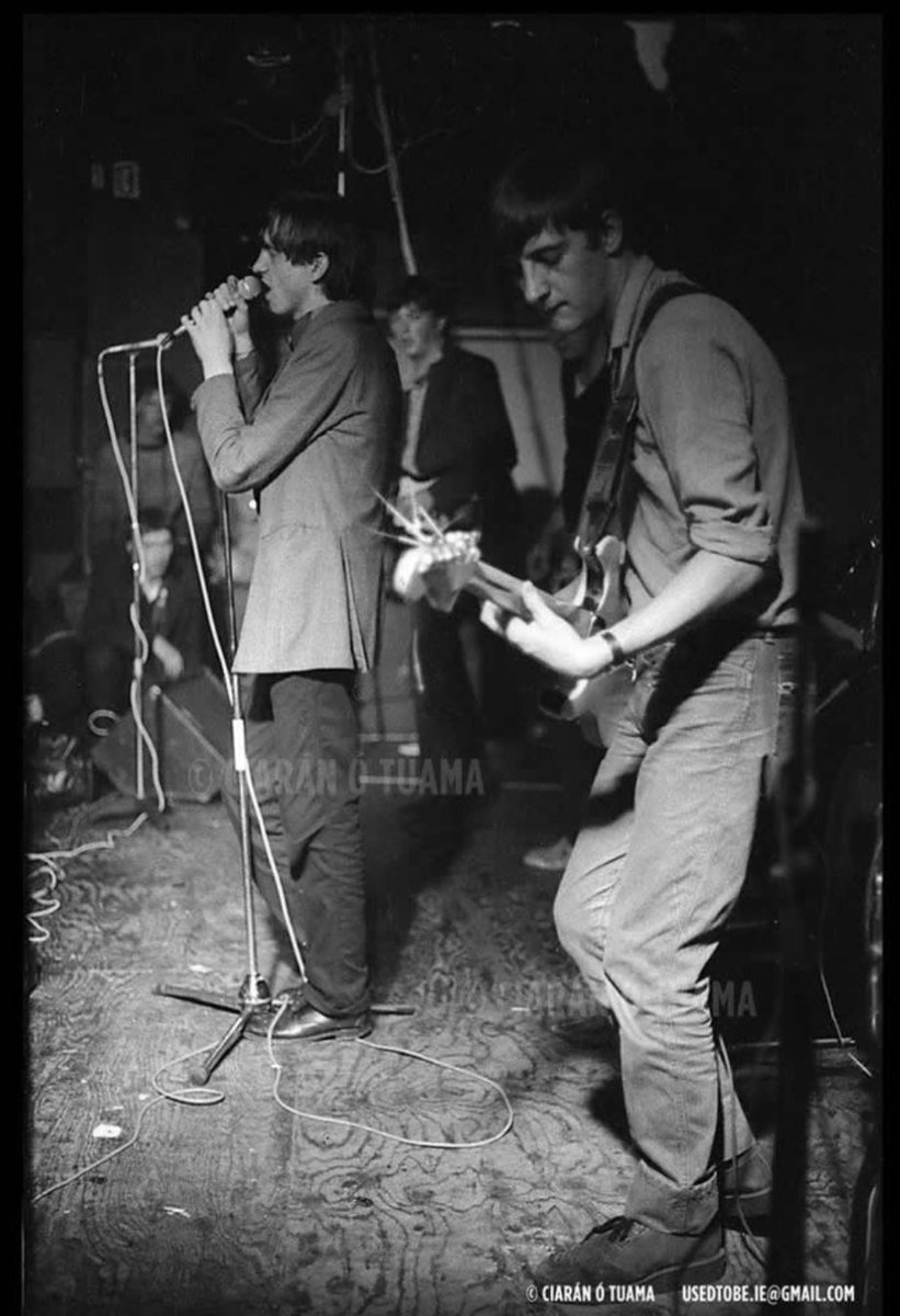 Photo of the Fall live in Cork, Ireland in October 1980. Credit- Ciaran O’ Tuama . #FallFriday