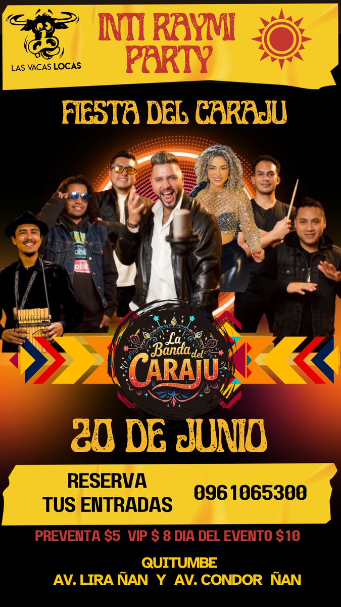 Nos vemos hoy en Las Vacas Locas