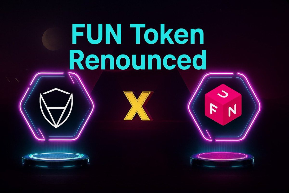 belufrancese's tweet image. 📢 It’s official—$FUN has hit final form.
Audited, immutable, and 100% deflationary.
What’s coded is permanent.
🔗 skynet.certik.com/projects/fun-t…
#FUNToken #Certik #CryptoSecurity #DeflationaryCrypto #Web3Gaming