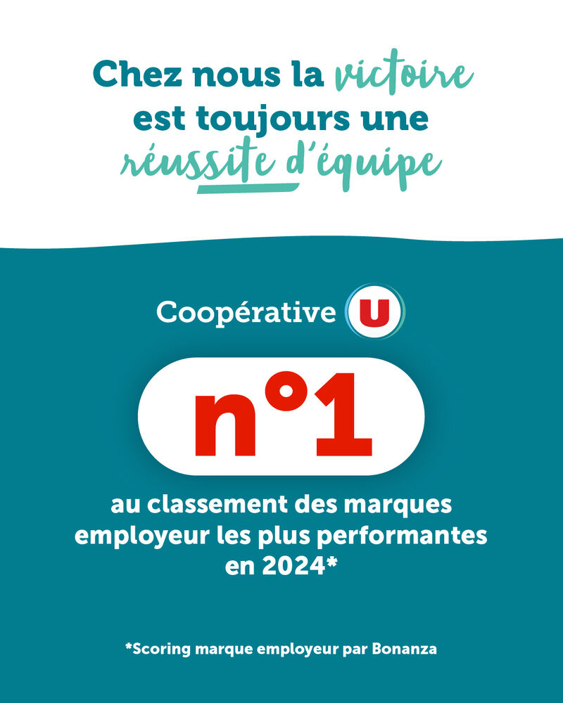 Dominique Schelcher (@schelcher) on Twitter photo Il fait bon travailler dans la grande distribution ! Et nous l'avons largement relayé dans notre campagne marque employeur "Trouve ton sommet" mettant en avant de beaux et vrais parcours dans nos magasins. Résultat de ces témoignages authentiques qui ont touché : <a href="/CooperativeU/">Coopérative U</a> Il fait bon travailler dans la grande distribution ! Et nous l'avons largement relayé dans notre campagne marque employeur "Trouve ton sommet" mettant en avant de beaux et vrais parcours dans nos magasins. Résultat de ces témoignages authentiques qui ont touché : <a href="/CooperativeU/">Coopérative U</a>