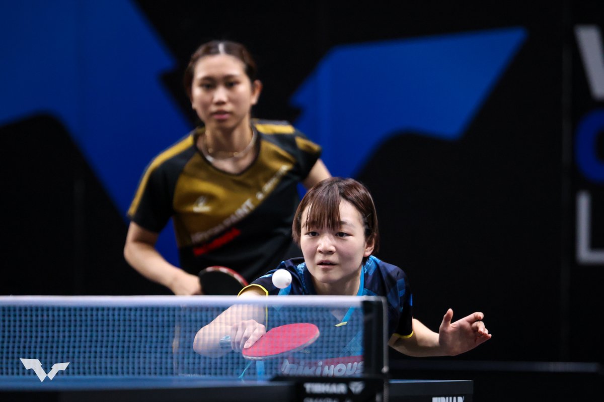 毎ゲームの競り合いも、佐藤・横井ペアがストレート勝利！💪

#WTTリュブリャナ 2025🇸🇮
■男子シングルス2回戦
🇯🇵#佐藤瞳/#横井咲桜 3-0 チュ・チョンヒ🇰🇷/#木原美悠🇯🇵
13/11-11-9/11-9

🔴スコア速報・トーナメント表👉tvtokyo.tv/3FSwCKa

#卓球 #テレ東 PHOTO:WTT
