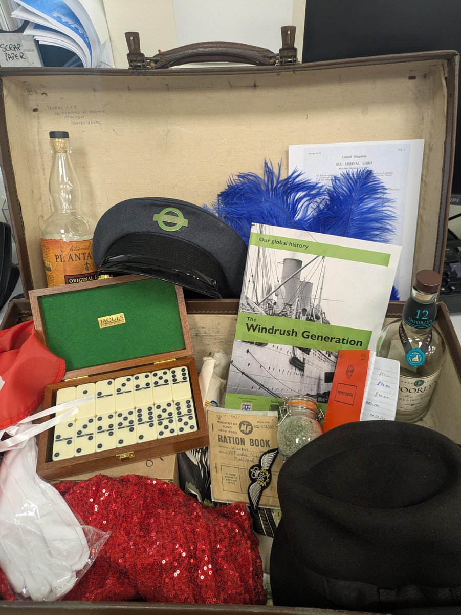 Just in time for Windrush Day! Here's a sneak peak of our newly created Windrush Generation artefact boxes! Celebrating the legacy, resilience &amp; culture of a generation that helped shape Britain ⛴️🎉

#SLSUK #TowerHamletssls #windrushday #windrush