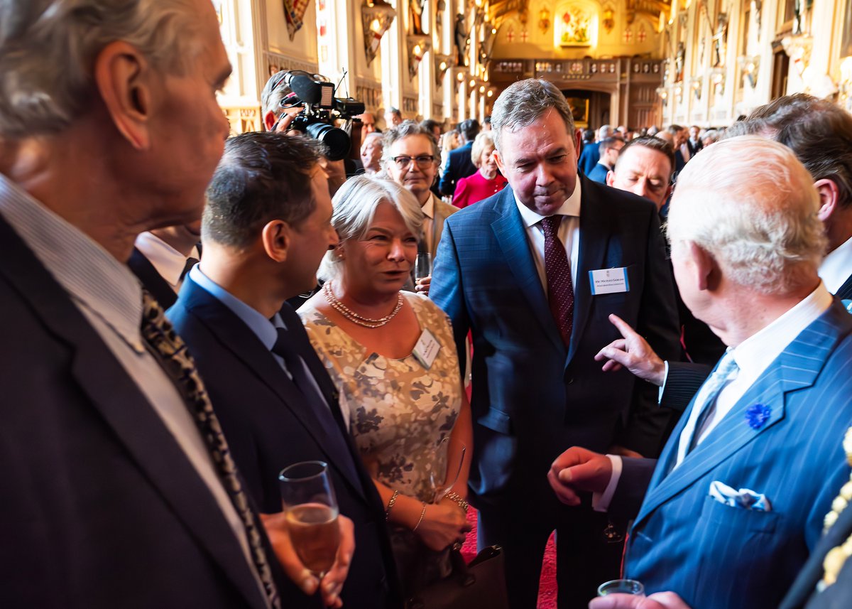 White Rose Education (@whiteroseed) on Twitter photo What a moment! 🤩
CEO of the White Rose Board <a href="/_MGosling/">Michael Gosling</a> meeting His Majesty to receive the King’s Award for International Trade 🏆
The honour is one of the highest accolades for UK businesses, celebrating exceptional achievement in international trade, innovation, sustainable What a moment! 🤩
CEO of the White Rose Board <a href="/_MGosling/">Michael Gosling</a> meeting His Majesty to receive the King’s Award for International Trade 🏆
The honour is one of the highest accolades for UK businesses, celebrating exceptional achievement in international trade, innovation, sustainable