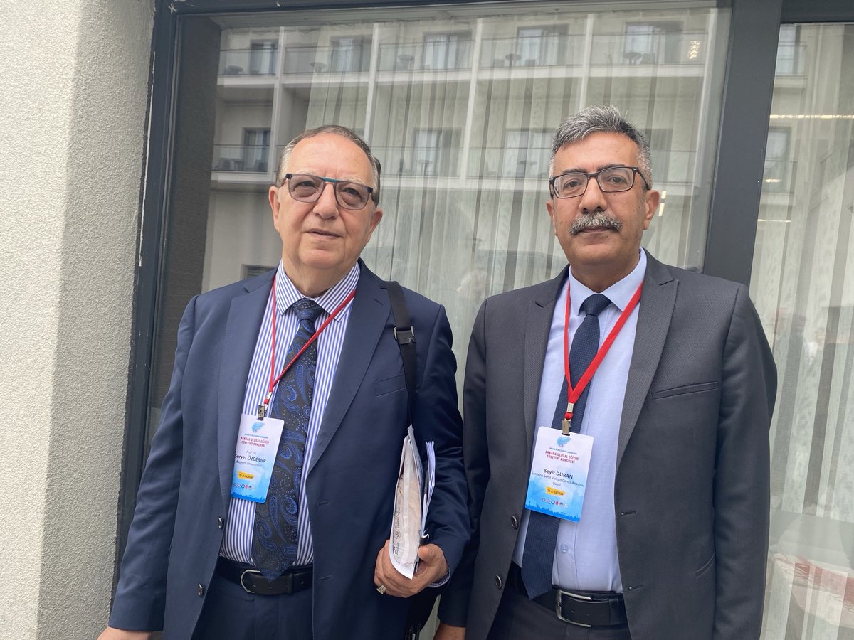 Servet Özdemir hocamızla