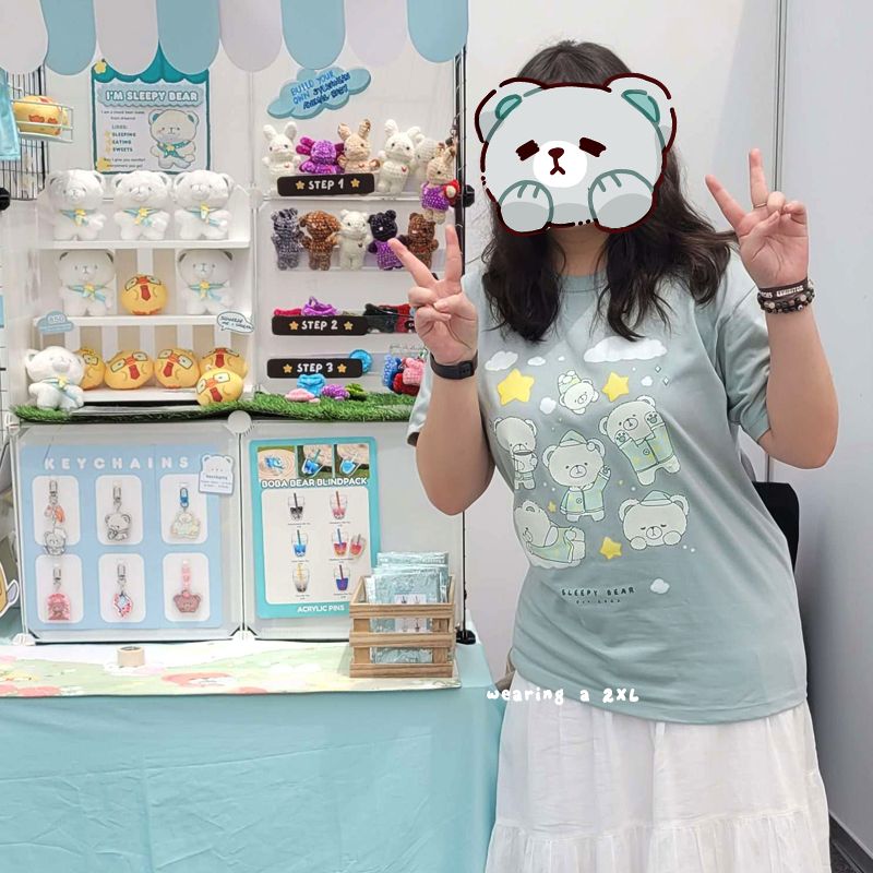 these shirt designs are still available on my online shop~ 🧵