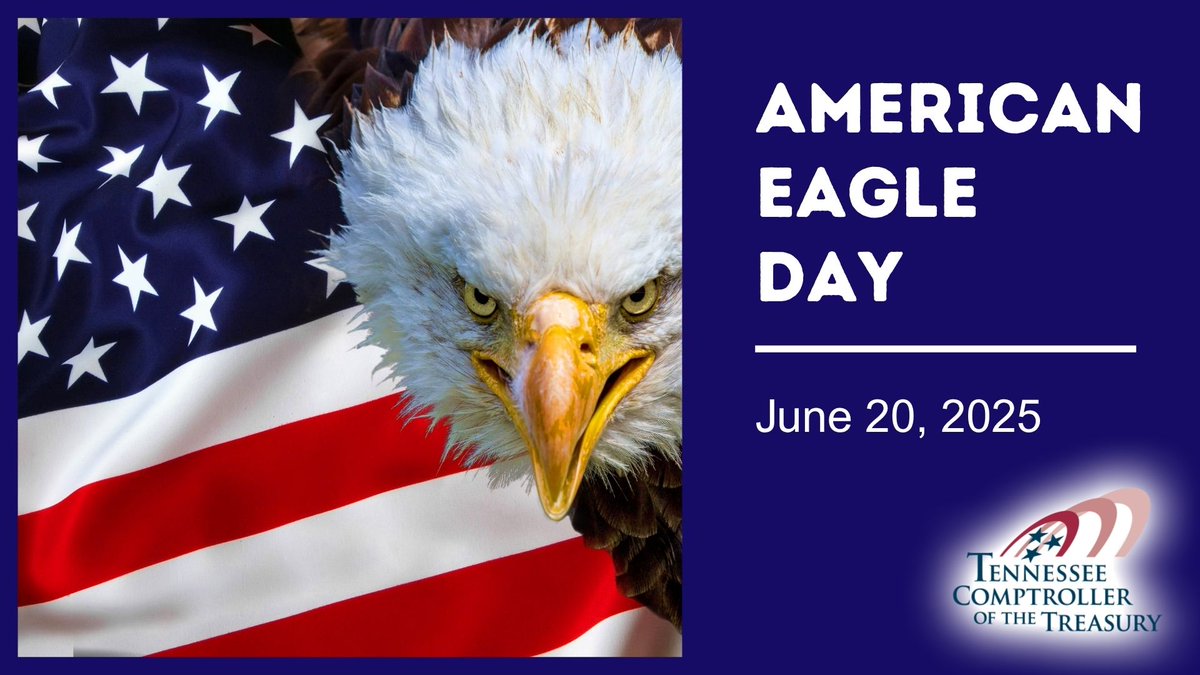 TNCOT's tweet image. Today is American Eagle Day! It's a time to celebrate our national symbol and the successful conservation of the bald eagle. 🦅 #AmericanEagleDay
