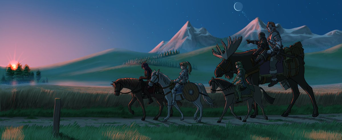 Change is coming... 

As some of you, dear followers, already know, BIG changes are happening in my life.

I's always been the dream of mine to finally be able to go full-time drawing Tales From the Tables and art in general. To give it my all, tell the exciting tale that's