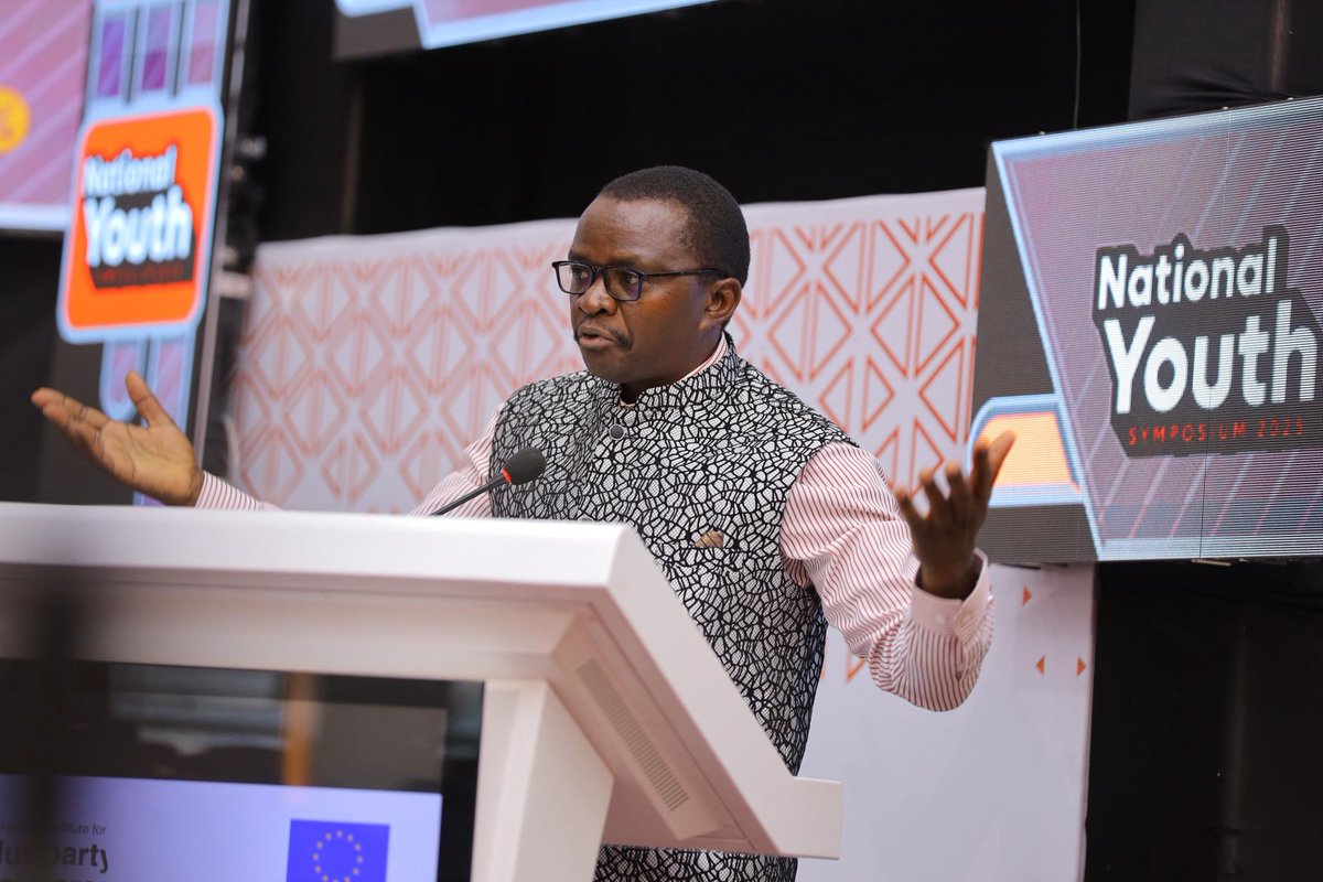 "We have given you, what we had, we have given you what we have seen, we have given you what we know and we have inculcated in you the ideal that we think you should champion especially in your leadership careers." - Dr Rutash Rwengabo, Lead Facilitator 
#NationalYouthSymposium25