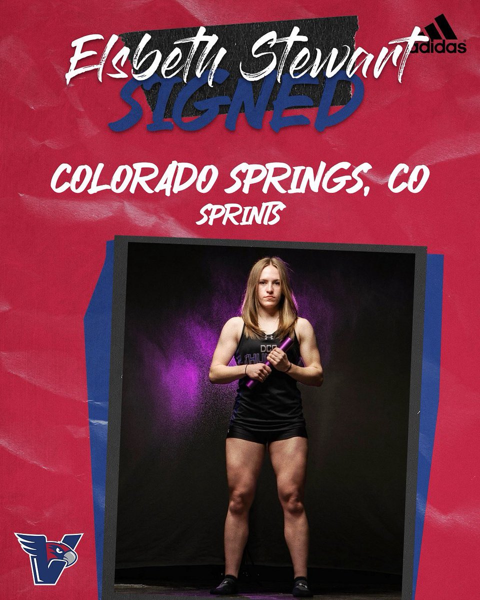 We're excited to finally share our incoming VHawk freshman class with you! 

Kicking things off is...

🏃🏼‍♀️ Elsbeth Stewart
🏫 Discovery Canyon HS 
📍 Colorado Springs, CO 
 📐Engineering Major 

WELCOME ELSBETH! 

#GoVHawks