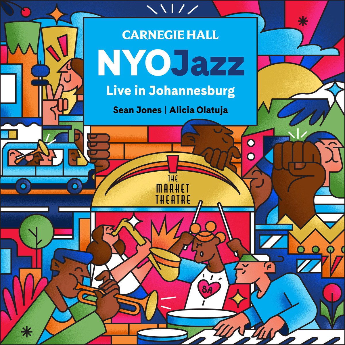 Live in Johannesburg” is out now!
Experience the NYO Jazz’s debut live album, recorded at the iconic Market Theatre honoured to have contributed a piece titled ISIGQI Suite - a composition rooted in the heartbeat of African communities.

🎧 Listen here: platoon.lnk.to/live-in-johann…