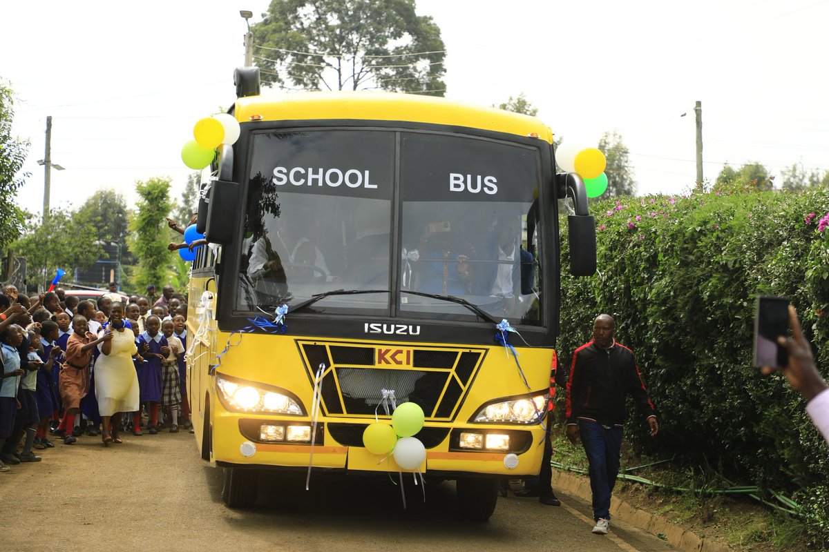 metito_katoo's tweet photo. Joined by parents, teachers, pupils, and the entire Kiserian community, I had the privilege of handing over a new school bus to Kiserian Primary School. This marks a truly significant moment for both the school and the community.

This bus is far more than just transport; it's a crucial resource that will greatly enhance students' academic and co-curricular activities. It'll provide safe and timely travel for educational trips, sports events, and various vital learning opportunities outside the classroom.

Our commitment to quality education in Kajiado North remains strong. We firmly believe that investing in resources like this bus promotes holistic learning and significantly boosts student success.

This represents President @WilliamsRuto  dedication to supporting education and ensuring every child in Kajiado North and Kenya thrives.

Nawapenda Sana Kiserian.