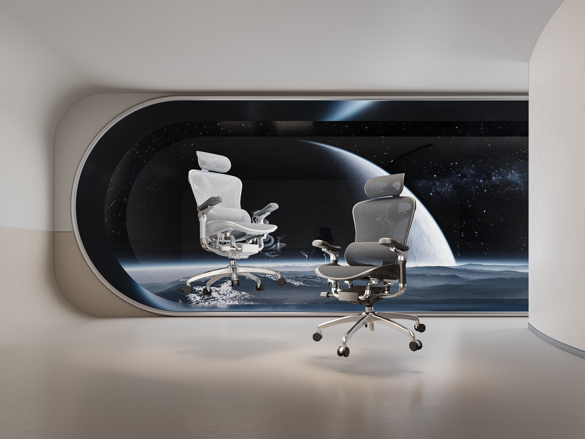 SIHOO DO1 昇降デスク ブラック