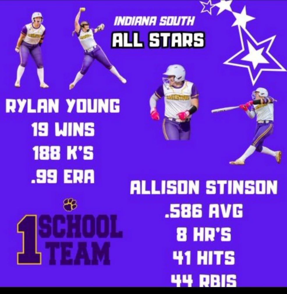 Good luck to our Rylan Young as she competes at the North/South All-Star Game at IU!