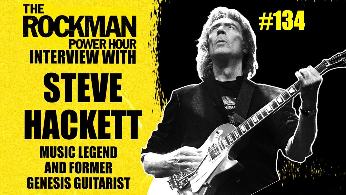 💥New Episode with Steve Hackett of <a href="/genesis_band/">Genesis</a>! Watch here : youtu.be/68a5jtO3Ack
Catch him on tour this summer.
#progrock #music #genesis