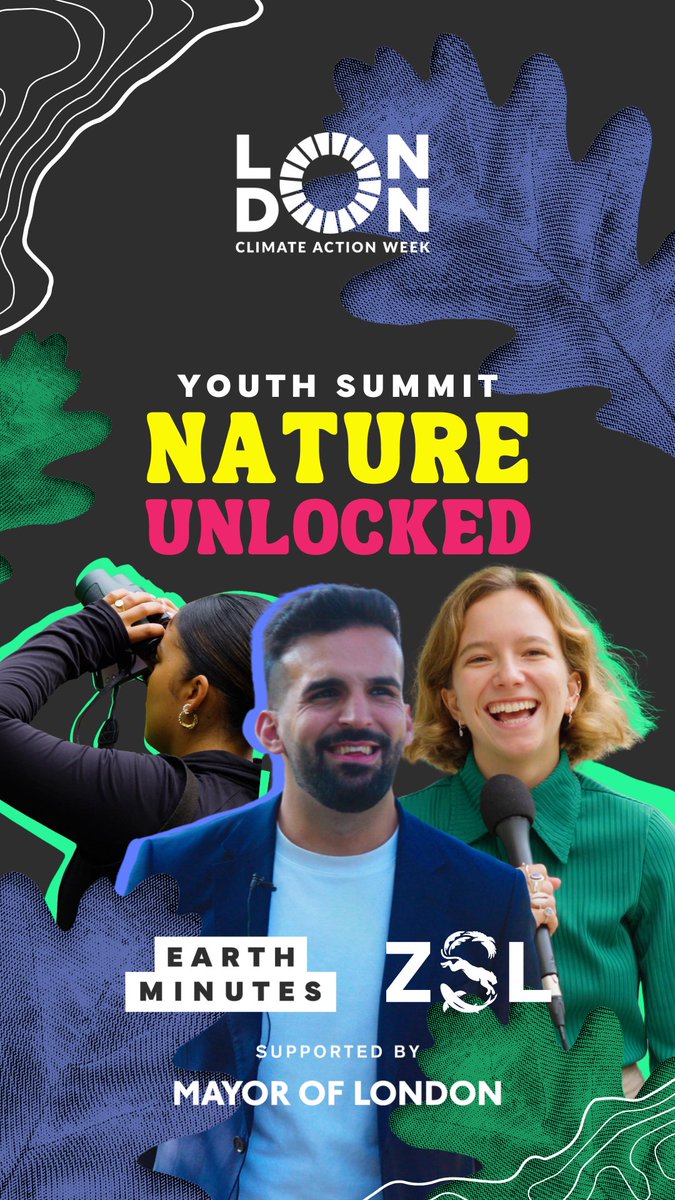 LDNMayor Environment (@ldn_environment) on Twitter photo We're partnering with <a href="/earthminutesuk/">Earth Minutes</a> to gather young changemakers at the first ever Youth Summit at London Climate Action Week. #LCAW2025
By Londoners, for Londoners.
18-30? See you there👉lu.ma/vbbv8252 We're partnering with <a href="/earthminutesuk/">Earth Minutes</a> to gather young changemakers at the first ever Youth Summit at London Climate Action Week. #LCAW2025
By Londoners, for Londoners.
18-30? See you there👉lu.ma/vbbv8252