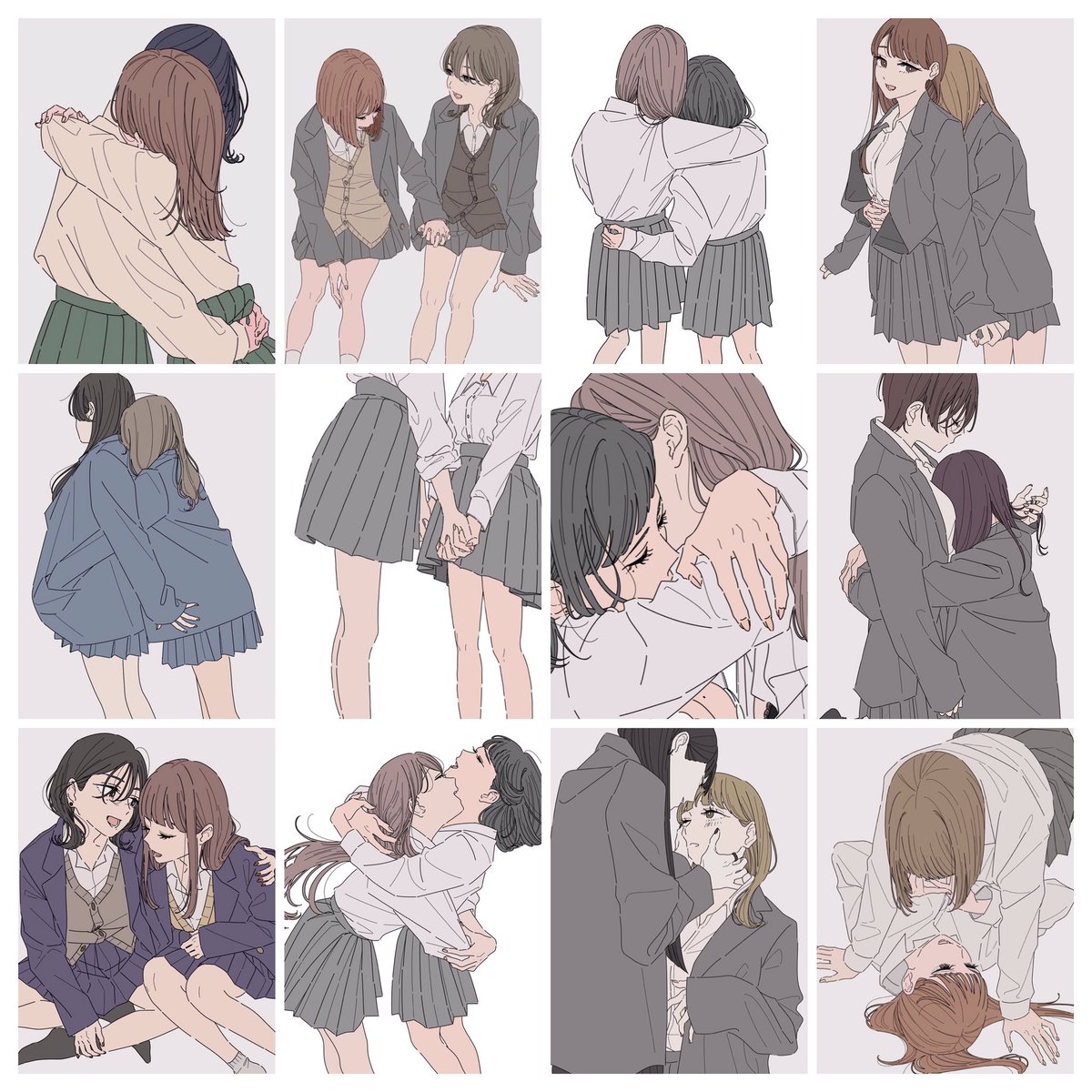 私の創作百合みて２