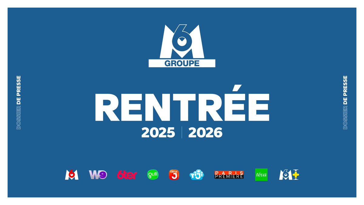 Un feuilleton quotidien, un talk, la coupe du monde, beaucoup d’arrivées et de nouveaux programmes… la rentrée la plus riche du <a href="/M6Groupe/">Groupe M6</a> !

#ConfGroupeM6