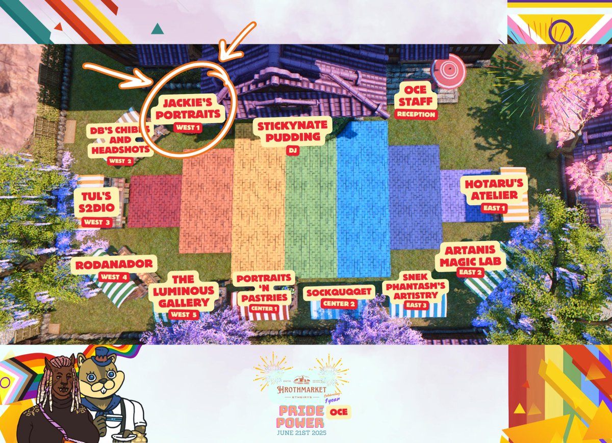 🌈I'll be attending #Hrothmarket this weekend!

I'll be a vendor in OCE and will be hovering around NA - opening portrait commissions slots to market attendees only.

For more info: bit.ly/JackieHM
For Hrothmarket info: hrothmarket.carrd.co