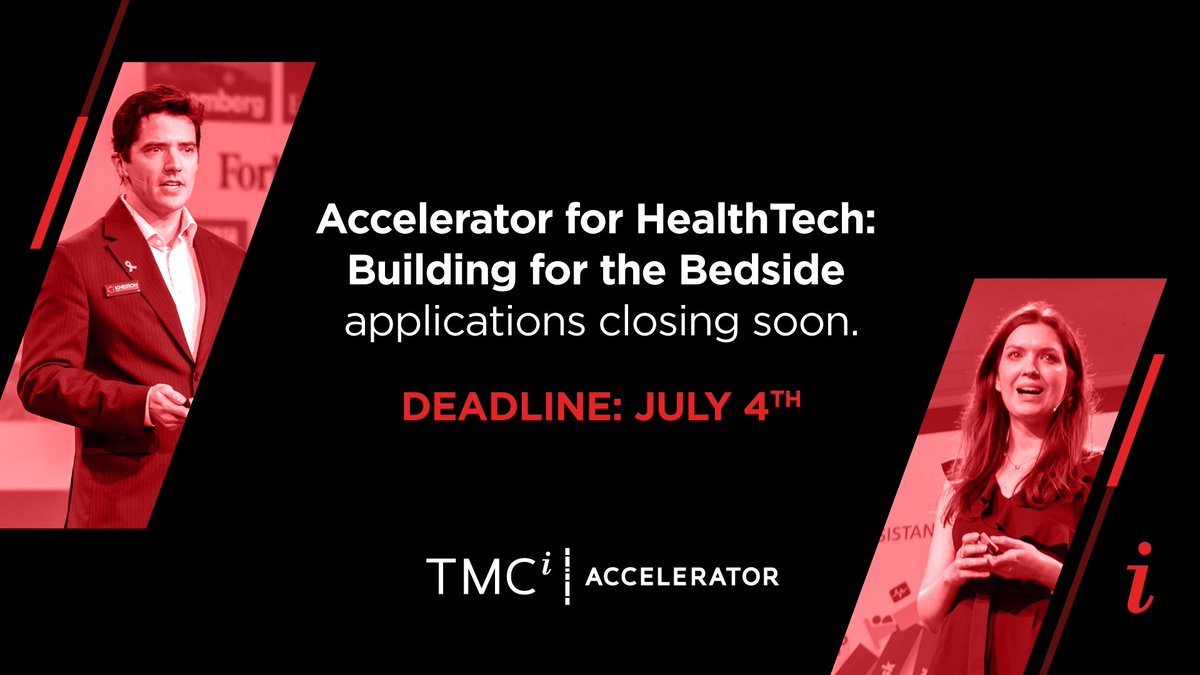 TMCInnovation's tweet image. Applications are open for the Accelerator for HealthTech: Building for the Bedside!
We’re seeking MedTech & SaMD founders with early traction, ready to do clinical work in Houston.
Build smarter. Validate faster.
Apply now 👉 share.hsforms.com/1n_HXrEEpR5CkZ…
#MedTech #TMC #HealthTech