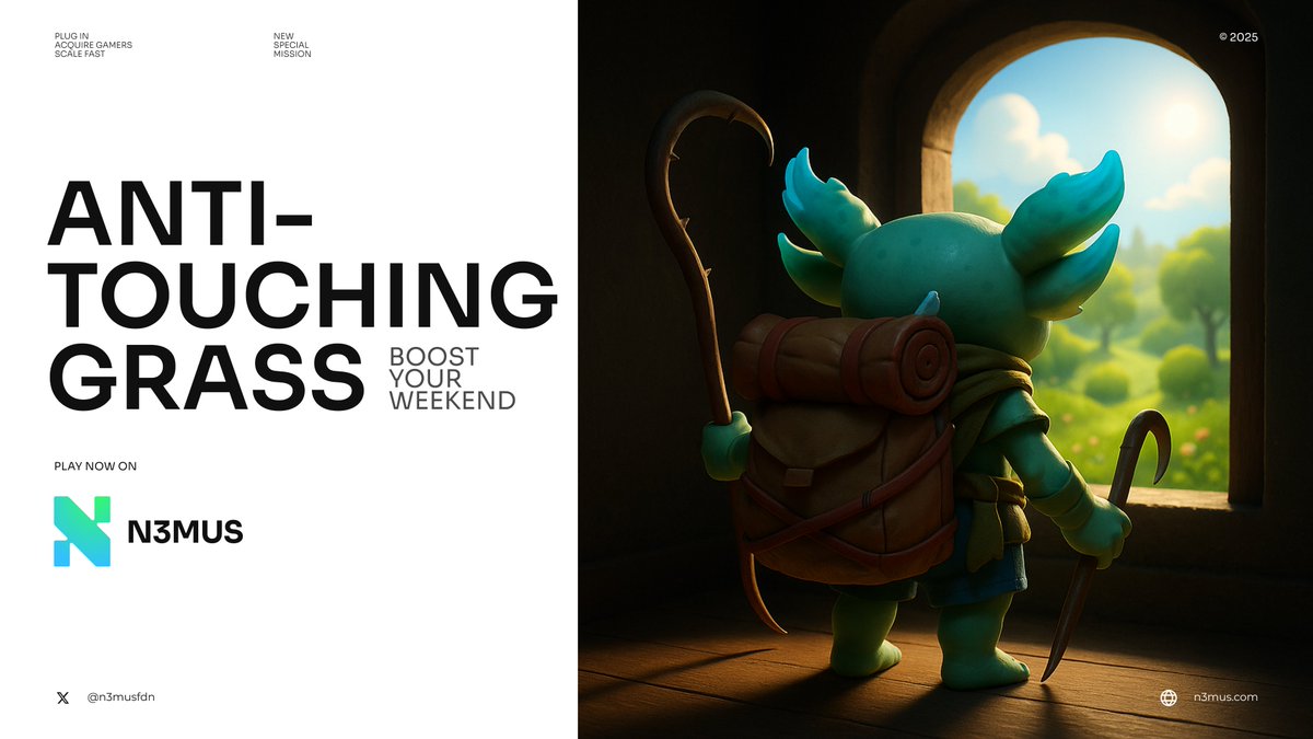 1/ 🚨 BACK BY POPULAR DISOBEDIENCE: The Anti-Touching Grass Program has respawned.

This time? 60 hours and +25% boost on all live tournaments.

More points, more glory, and still zero vitamin D.

Why step outside when you could step up the leaderboard?

👇 Details below.
