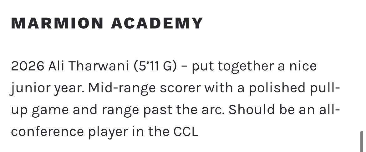 Mentioned! Thank you, <a href="/ILHoopProspects/">Illinois Hoop Prospects</a> 
<a href="/MarmionBBall/">Marmion Academy Basketball</a> <a href="/AllAboutBall5/">All About Basketball</a> <a href="/CoachPiekarz/">Joe Piekarz</a>