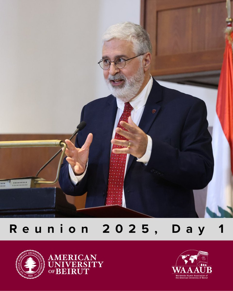 Here’s to unforgettable moments—and we’re just getting started!
Stay tuned for more from #AUBReunion2025
#AUBalumni  #reunionvibes