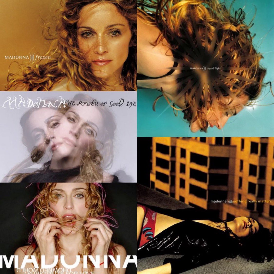 What was your favorite single from Madonna’s “Ray of Light” album? 

• Frozen
• Ray of Light
• The Power of Good-Bye
• Drowned World/Substitute for Love
• Nothing Really Matters