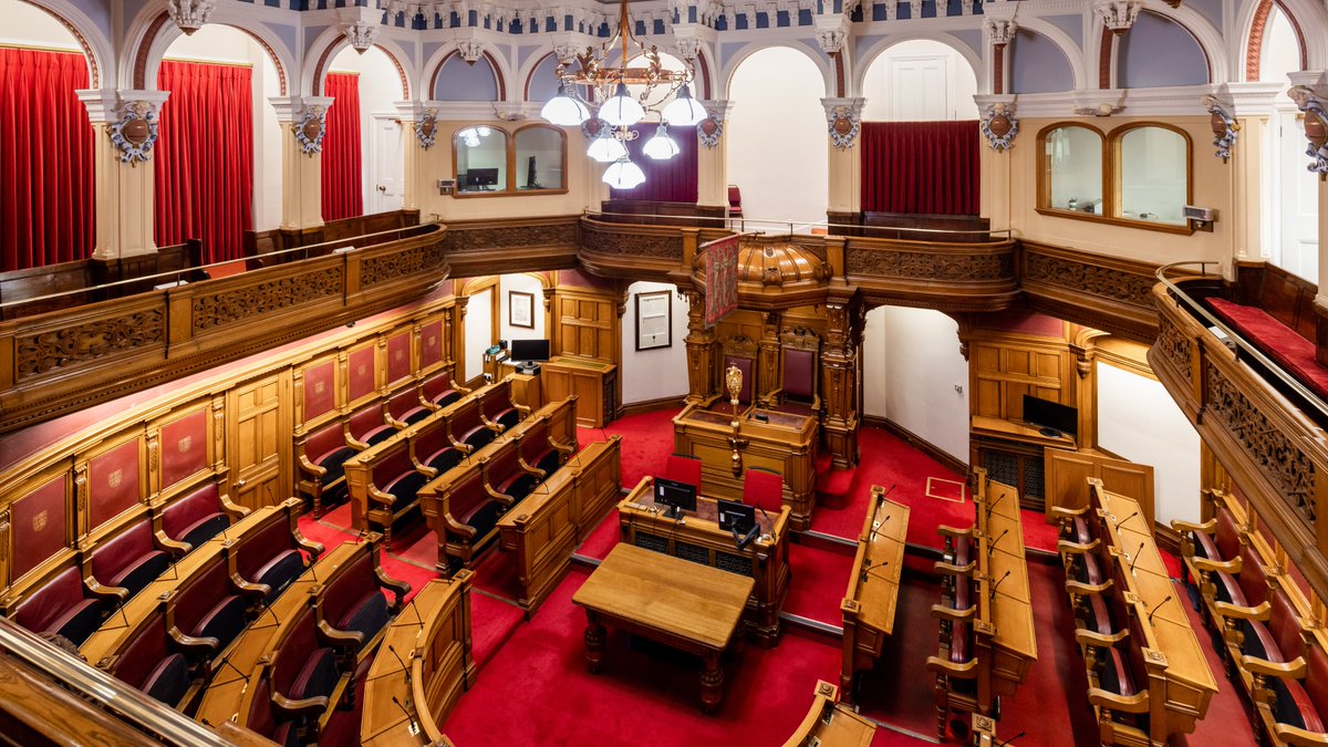 Did you know that the States Chamber was used for the first time on the 21 June 1887?

It was opened on that day as part of the celebrations to mark Queen Victoria's Golden Jubilee. 

Before the Chamber was built, the States Assembly - which has records dating back to 1524 - held