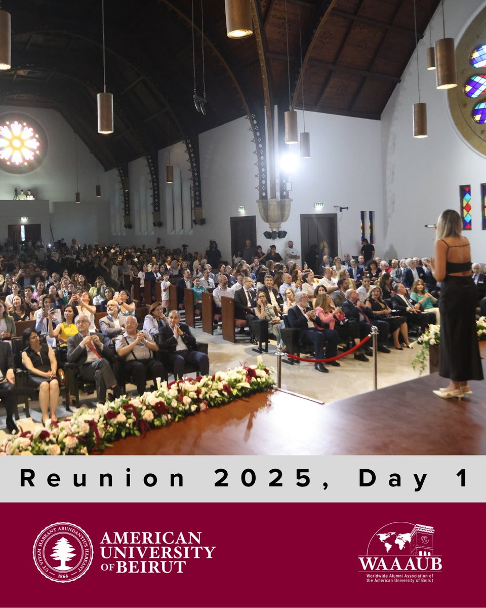 More photos from #AUBReunion2025

#AUBalumni  #reunionvibes
