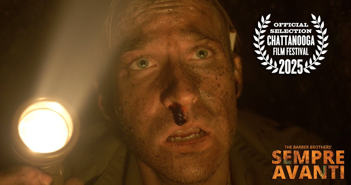MBarberFilm's tweet image. Experience the frights of @sempremovie TODAY virtually at Chattanooga Film Festival! #chattfilmfest25 #GoDieAi #FilmFestival #horror