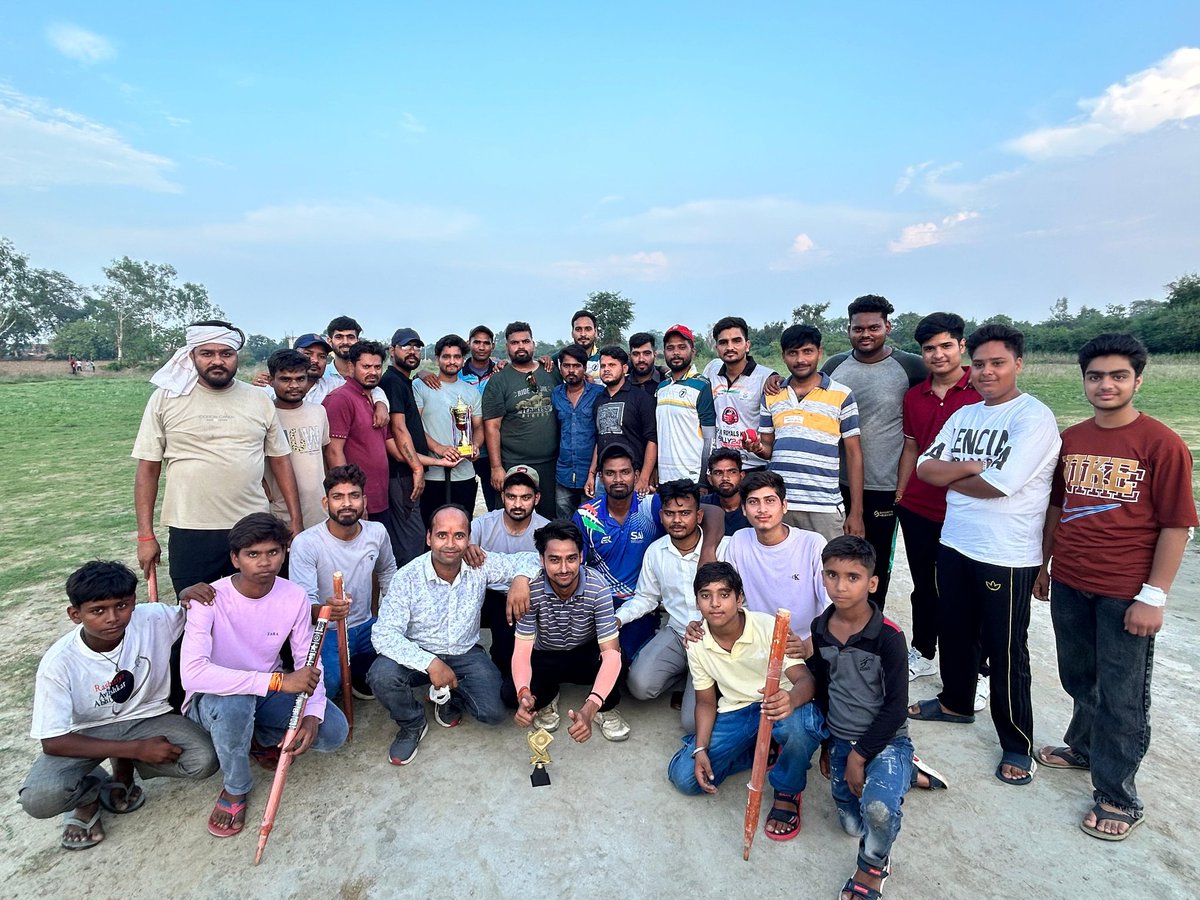 गेम ऑफ़ ड्रीम्स T 10 क्रिकेट चैंपियनशिप 3.0 के विजेता बीनपुर के सभी समर्थकों को हार्दिक शुभकामनाएं।