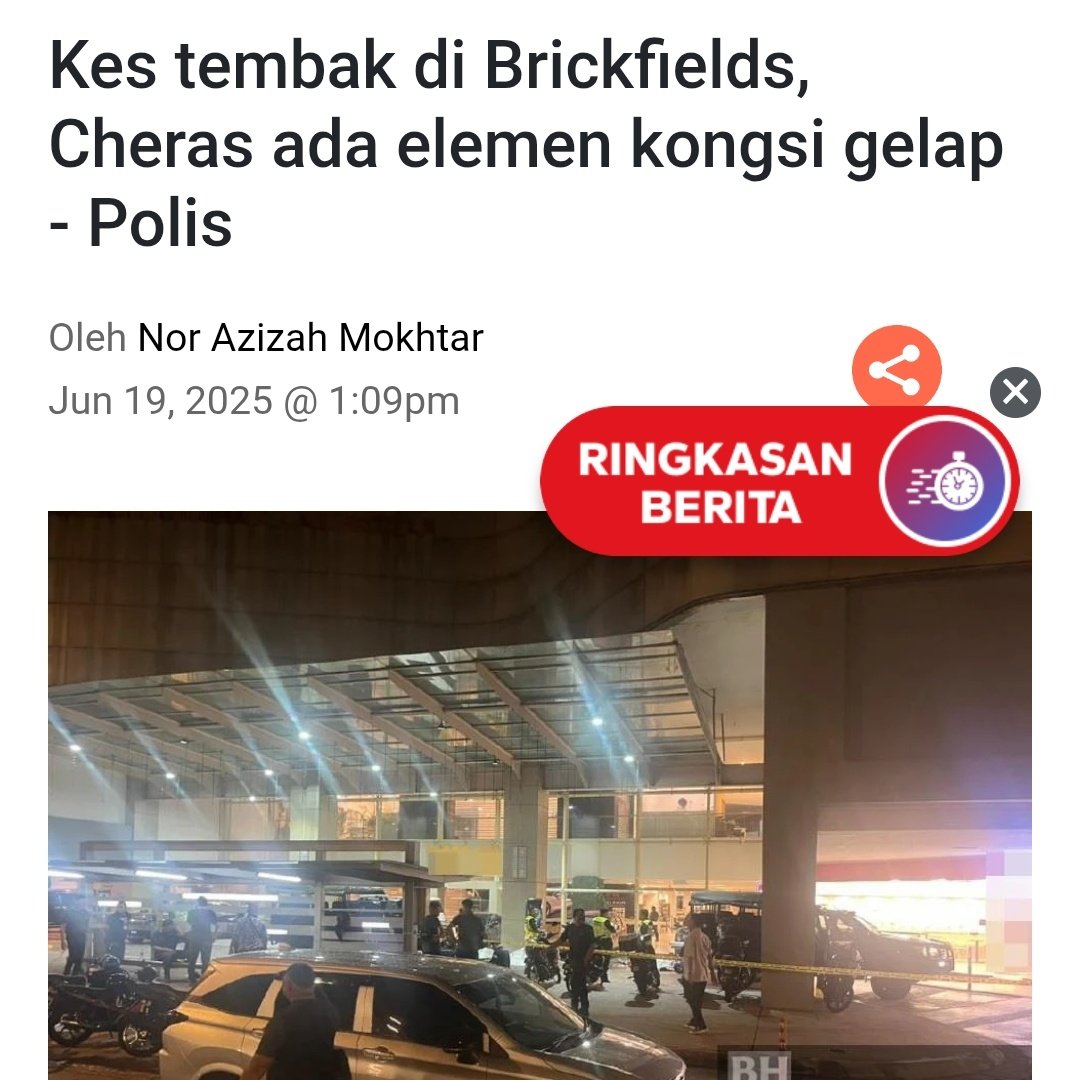 Malaysia ni selamat ke tak? Byk Kes tembak sehari dua ni. Harini kes tembak dekat Meru Klang.