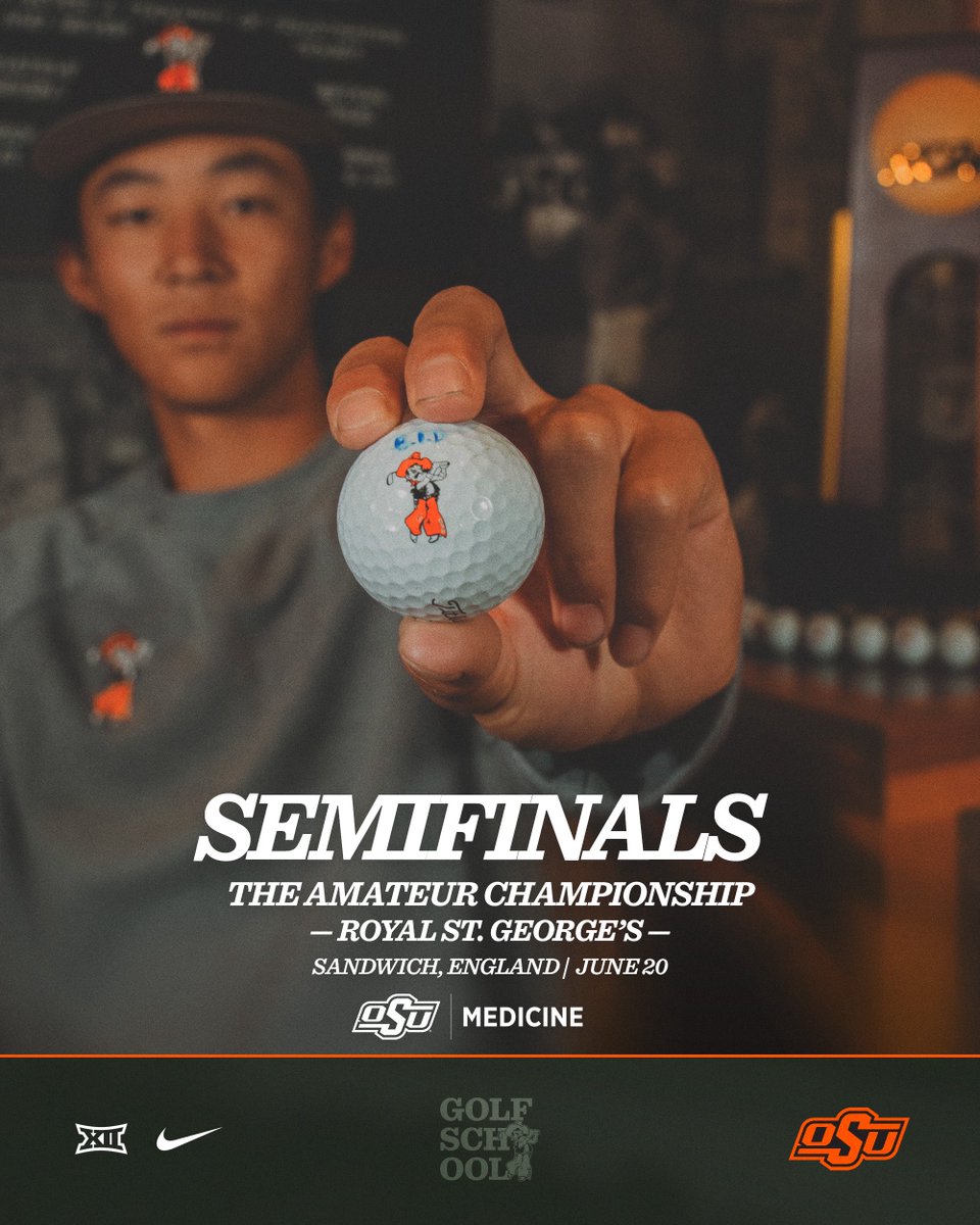 Semifinals are live!  

⛳️ — RandA.org

💻 — YouTube 

#GoPokes | #golfschool