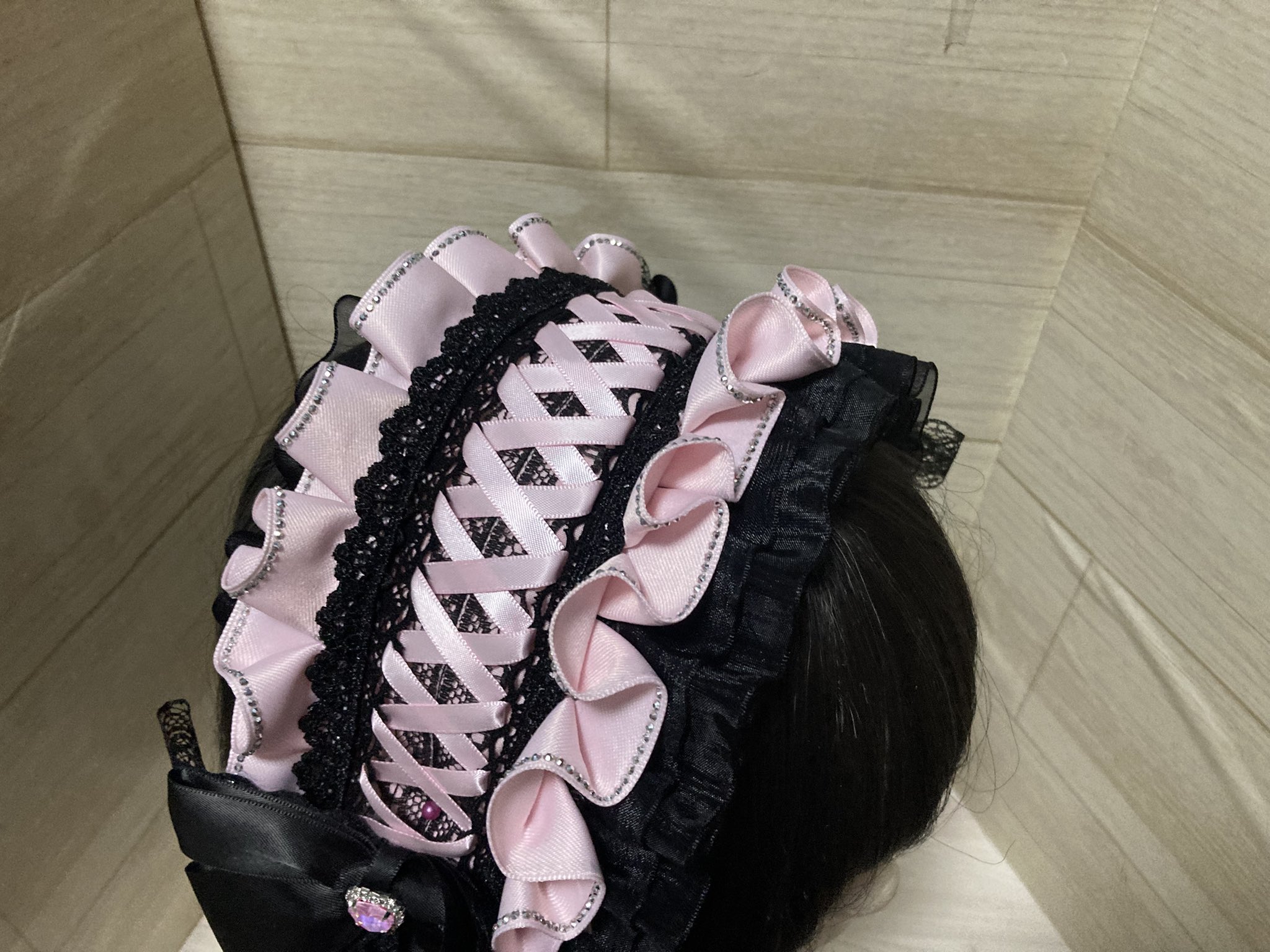 Amazon.co.jp: 大森靖子 桃色 東京ヘッドドレス : おもちゃ