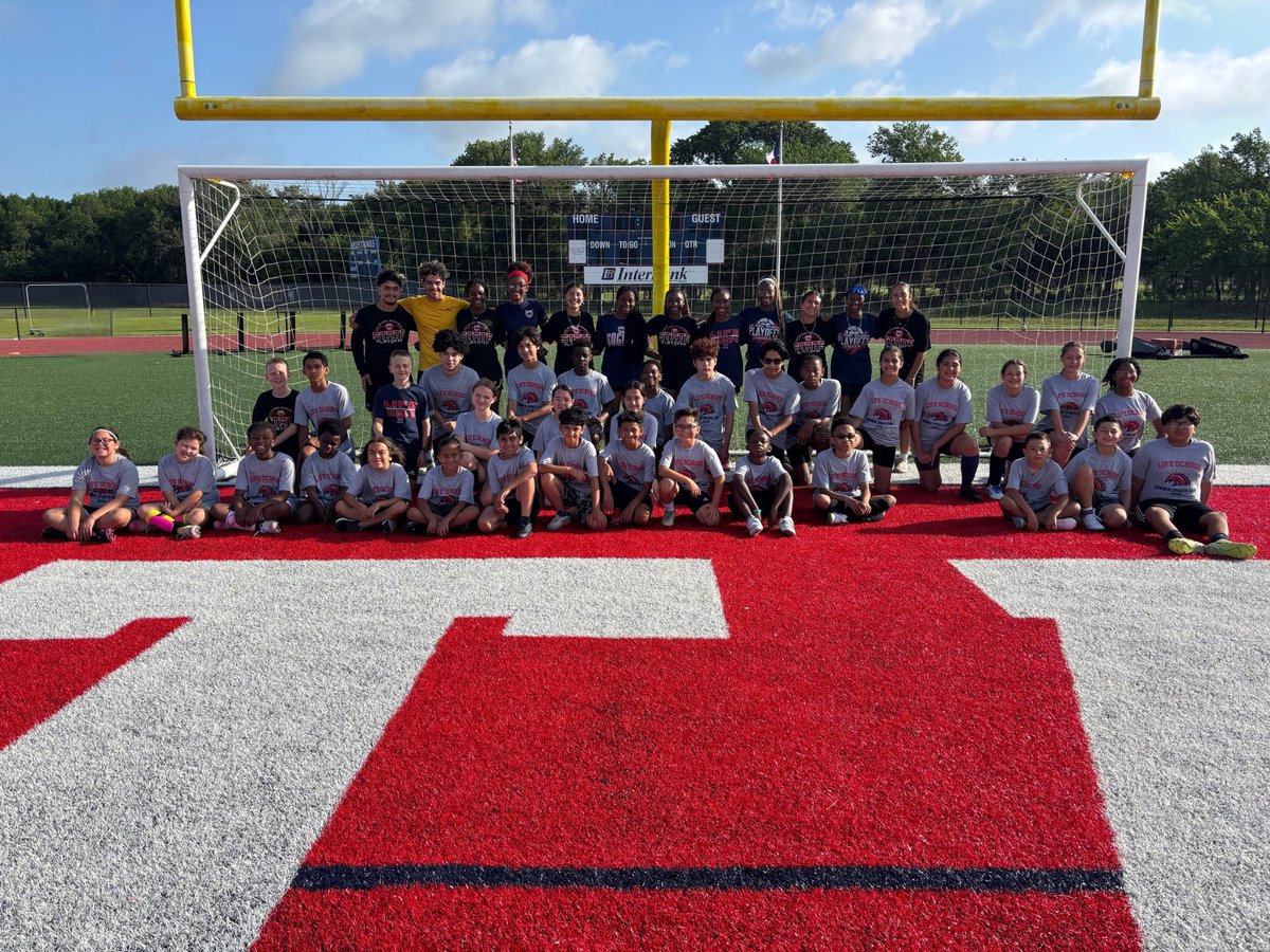 LHSW Soccer Camp was a huge success!! Thanks to everyone for coming out!! <a href="/SLThrush/">Scott Thrush</a> <a href="/coachwelch67/">Michael Welch</a> <a href="/lifemustangs/">Life High School Waxahachie</a>