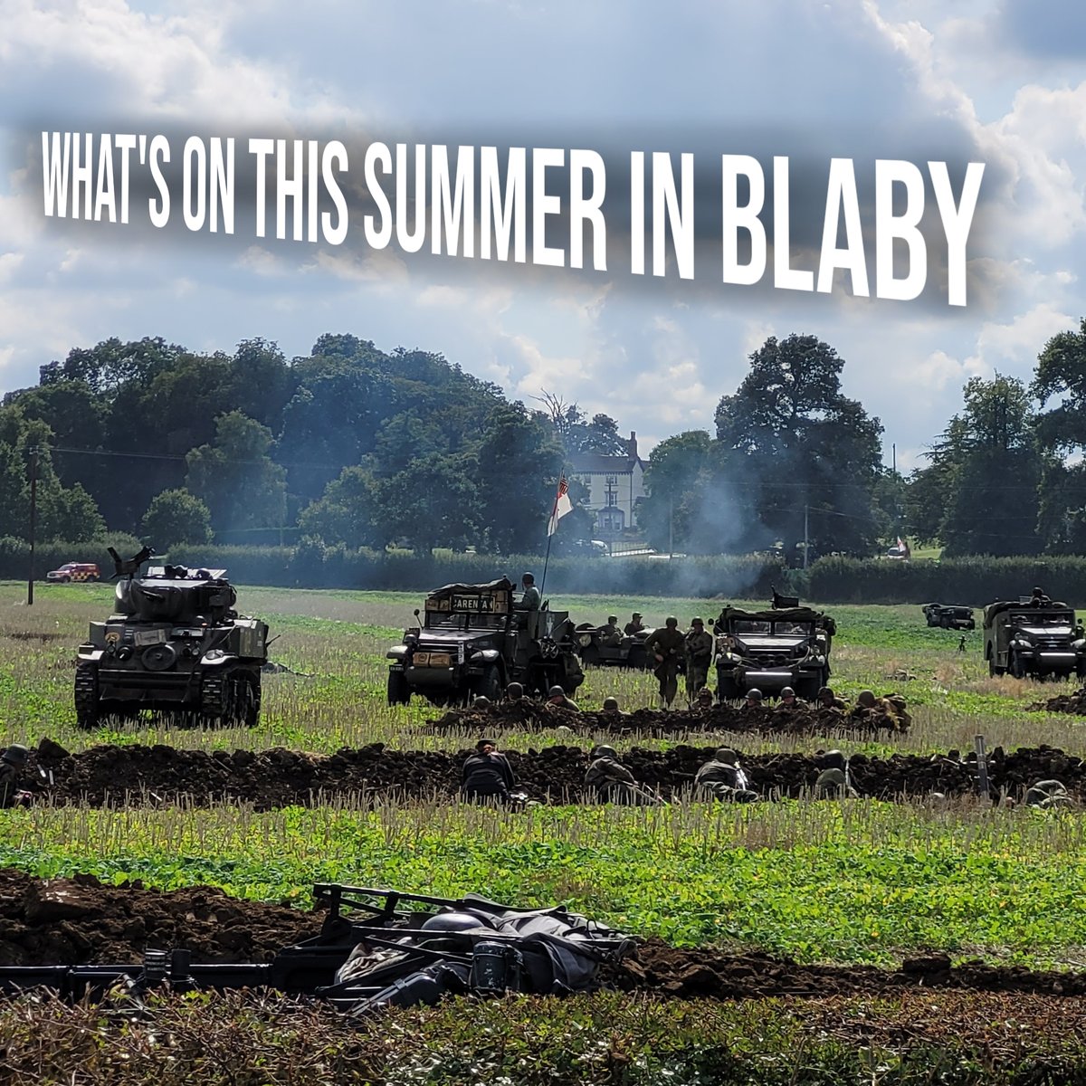 Visit Leicester (@visit_leicester) on Twitter photo From great music festivals showcasing the best local talent to the UK's biggest WWII recreation event, there's loads happening in <a href="/visitblaby/">Visit Blaby District</a> this summer!
Click here to find out more ow.ly/yubp50WcR50
#LocalTalent #MusicFestivals #WWIIReenactment #UKFestivals From great music festivals showcasing the best local talent to the UK's biggest WWII recreation event, there's loads happening in <a href="/visitblaby/">Visit Blaby District</a> this summer!
Click here to find out more ow.ly/yubp50WcR50
#LocalTalent #MusicFestivals #WWIIReenactment #UKFestivals