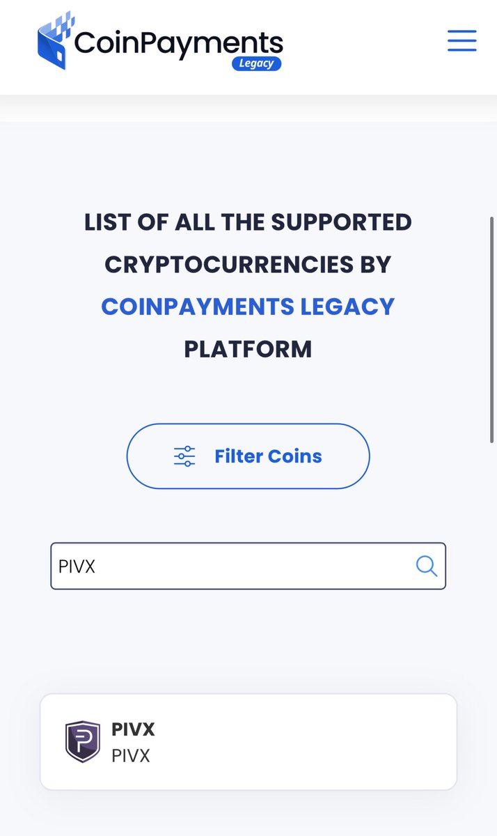 Guapic (@satoshinakaguap) on Twitter photo Did you know that <a href="/CoinPaymentsNET/">COINPAYMENTS</a> the literal OG of cryptocurrency payment gateways, founded in 2013 supports PIVX?
They have one of the lowest merchant fees, trusted by thousands of merchants and compatible with so many platforms.
Thank you for many great years Did you know that <a href="/CoinPaymentsNET/">COINPAYMENTS</a> the literal OG of cryptocurrency payment gateways, founded in 2013 supports PIVX?
They have one of the lowest merchant fees, trusted by thousands of merchants and compatible with so many platforms.
Thank you for many great years