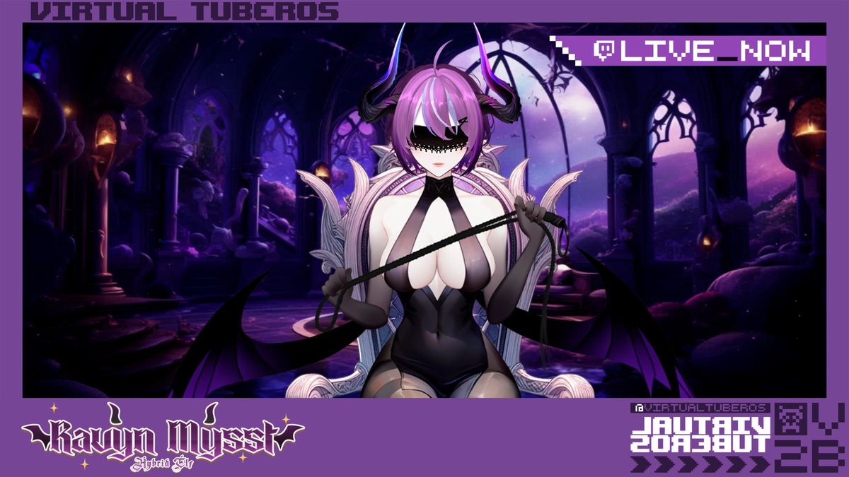 Ravynmysst's tweet photo. 🔴NOW LIVE!
Unboxing stream~
Come &amp; Rawr with me! ✨
https://t.co/ACRfiobsW4

#RavynLive #Vtuber #PHVtuber #ENVtuber #VirtualTuberos #V2BEROS https://t.co/cDeK2YMGhW