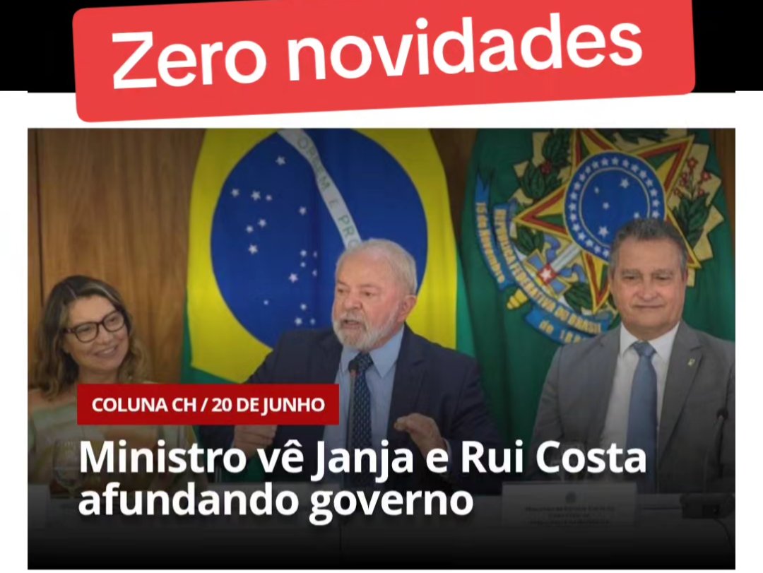 Enock Formiga 🐜 🇧🇷 (@enockformiga) on Twitter photo Importante ministro de Lula (PT), que não é petista mas é considerado um dos auxiliares mais leais ao presidente, anda tão decepcionado que até já pediu demissão, mas atendeu aos apelos do chefe para ficar, ao menos por enquanto. Em conversa informal, sob a condição de não ser Importante ministro de Lula (PT), que não é petista mas é considerado um dos auxiliares mais leais ao presidente, anda tão decepcionado que até já pediu demissão, mas atendeu aos apelos do chefe para ficar, ao menos por enquanto. Em conversa informal, sob a condição de não ser