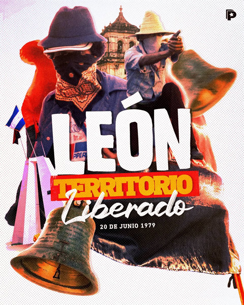 #Nicaragua | Hoy, #20Junio, conmemoramos el 46 Aniversario de la Liberación de León, primera capital de la Revolución

Rendimos homenaje a todos los Héroes y Mártires, quienes, en el marco de la Ofensiva Final, entregaron sus vidas en esta gesta heroica.

#LeonRevolucion #PLOMO19