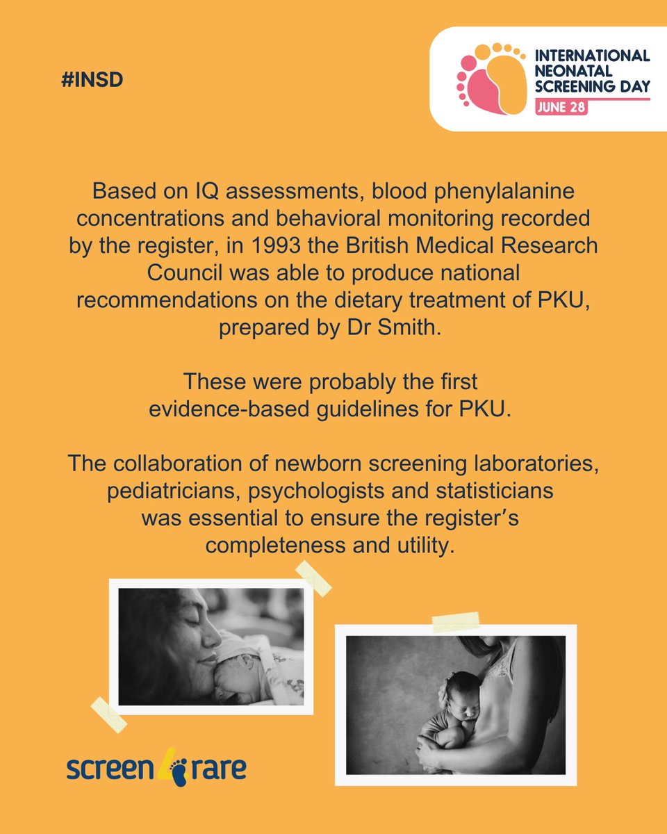 💡 Did you know?

Behind every life-changing breakthrough in PKU lies the story of a pioneering register and the dedicated experts who made it possible.

As #INSD approaches on June 28, join us in celebrating this inspiring story!

#INSD2025 #HiddenFigures