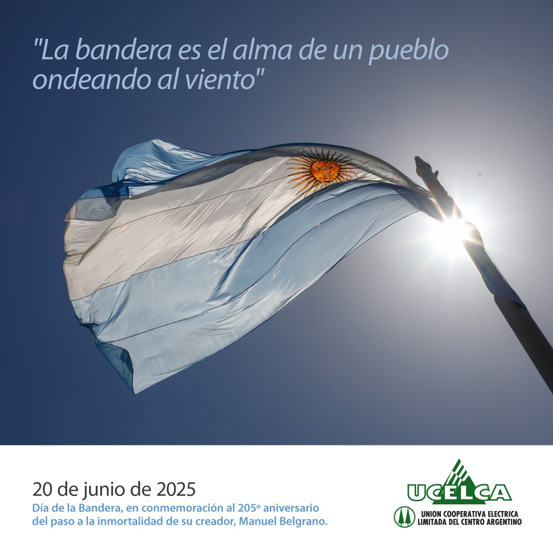 Homenaje a nuestro símbolo patrio y a su creador, el Gral Manuel Belgrano, quien legó mucho más que la bandera: nos dejó valores de libertad, compromiso y superación.
Mantengamos viva la historia que nos une.
¡Feliz Día de la Bandera! 🇦🇷
#20dejuniodiadelabandera #manuelbelgrano