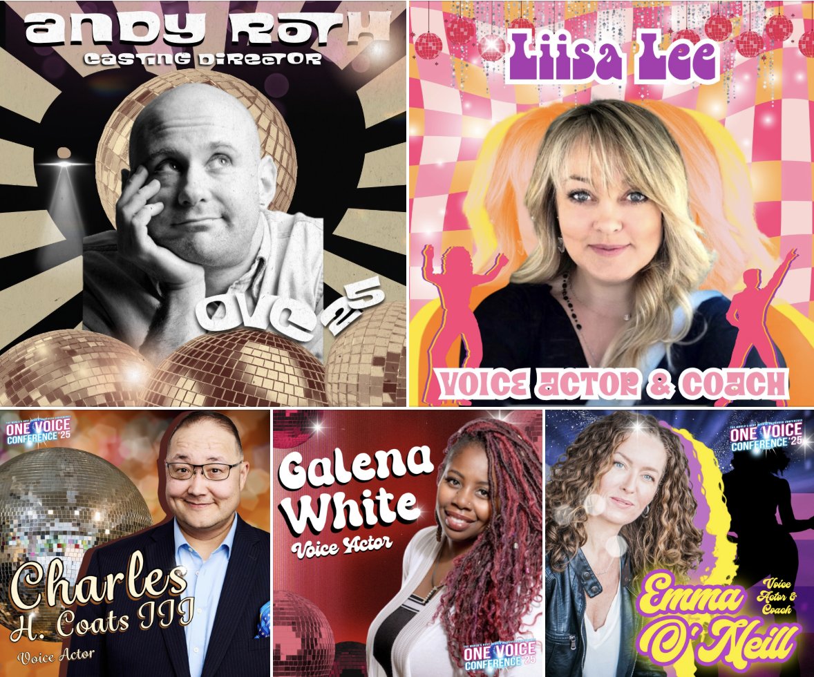 What do iconic casting directors, Devil May Cry 5, Mini Cooper, business-savvy brains, and National Women’s Soccer have in common?

They’re all part of our OVC USA lineup. 🎙️🇺🇸

Tickets available NOW: onevoiceconference.com/one-voice-conf…

#oncevoice #ovc2025 #ovc25 #onevoiceconference